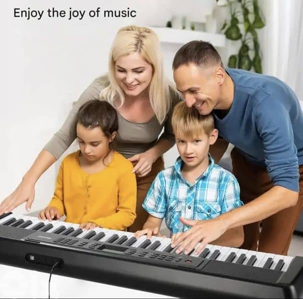 Likegreen Piano Set 61-Key LED Electronic Keyboard+ music rest stand. 10