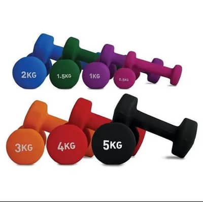 New Neoprene Dumbbells