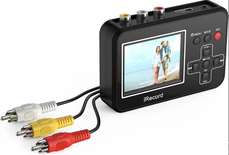 DIGITNOW Video Capture Vhs to Digital Converter Records Video Tapes. 9