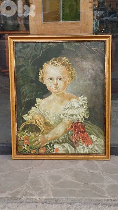 لوحة رسم زيتي اوروبية