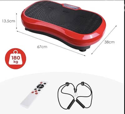 LIFERUN Vibration Plate - 120 Levels+10 Training Programs,up to 180 KG