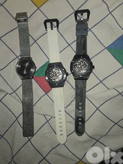 3 Watches ( CK & 2 Ralph Christian)