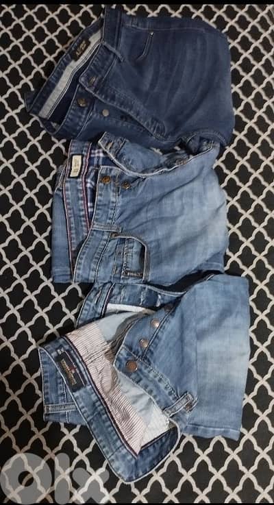 3 jeans pants like new double X's