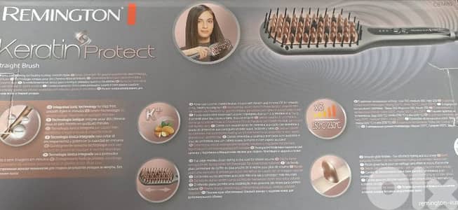 heating straghtenung brush