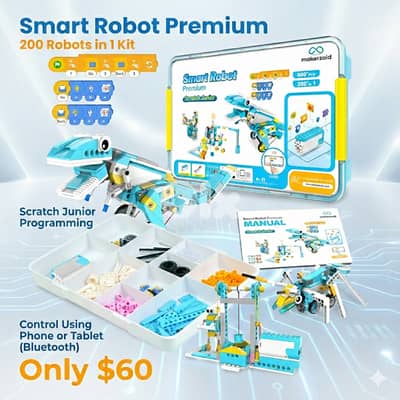 Makerzoid Smart Robot Premium ( ROBOTECH JR )