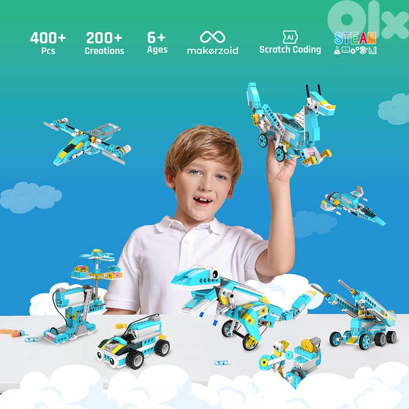 Makerzoid Smart Robot Premium ( ROBOTECH JR ) 2