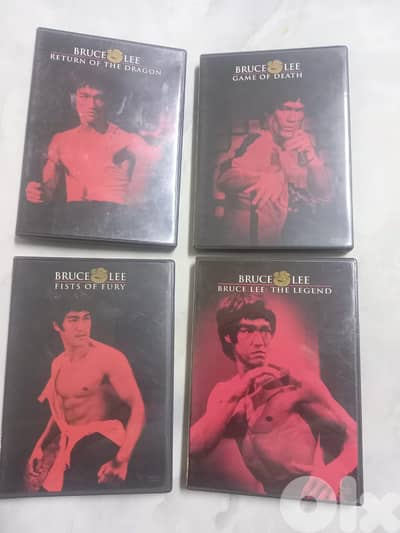 Four Bruce Lee DVD set