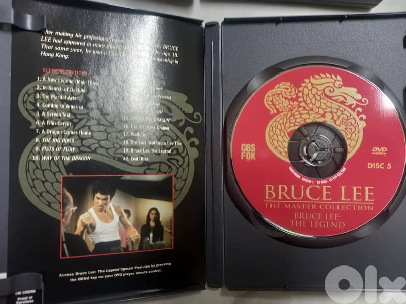 Four Bruce Lee DVD set 1
