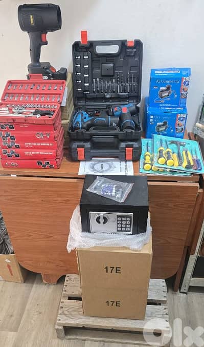 غراض عدة جداد للبيع شيله وحدة