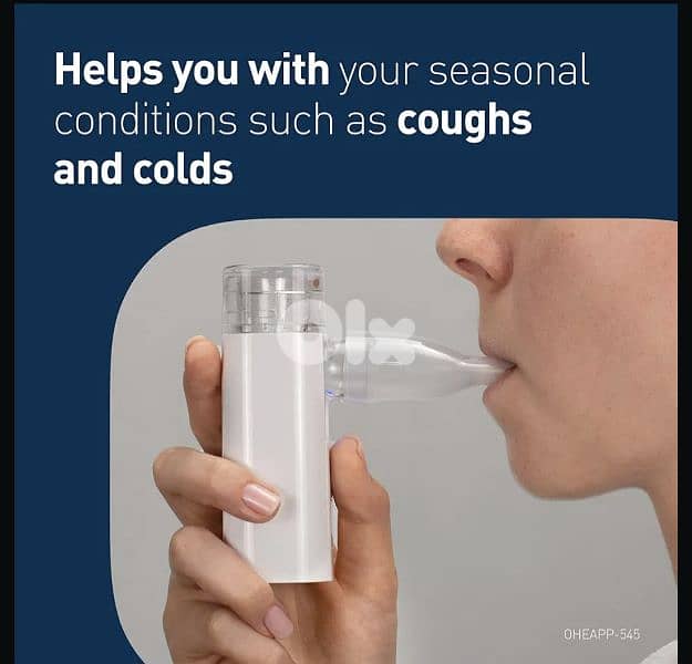 mini Air 360+ Portable Inhaler Mesh Nebulizer- Adults & Children 5