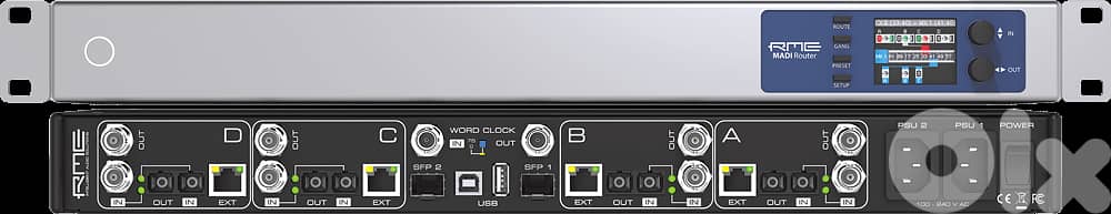RME MADI Router  - 12-Port MADI Patch Bay & Matrix Interface
