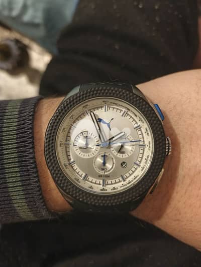 puma chronograph watch