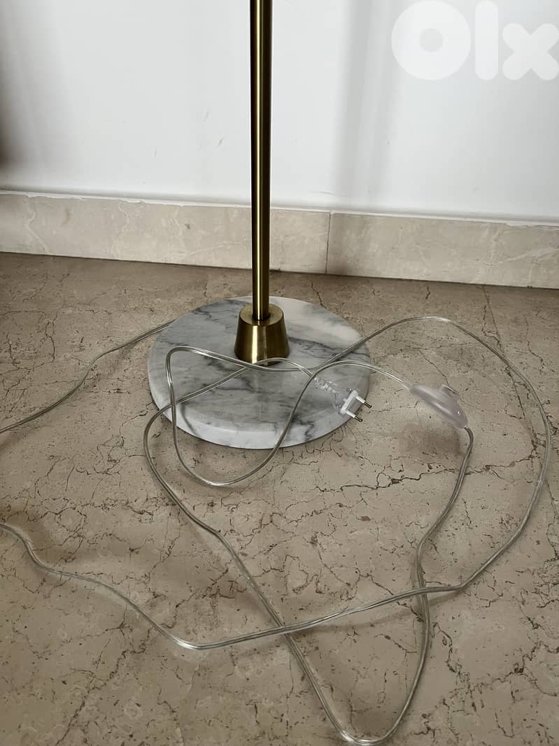 High metal copper lamp 4