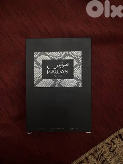 Hawas for Him original open box (2 sprays used only)