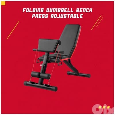 Multifunction dumbbell & Folding dumbbell bench press adjustable