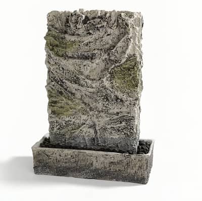 concrete fountain waterfall