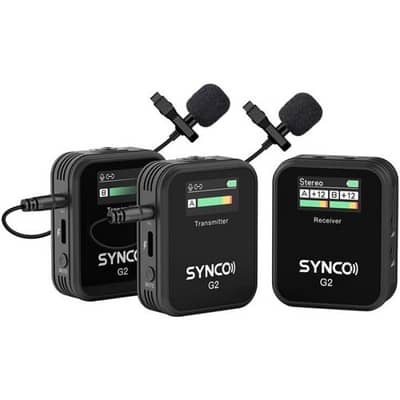 synco g2 a2 wireless mics