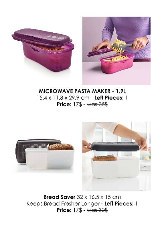 Tupperware Brand Items - CLEARANCE 8