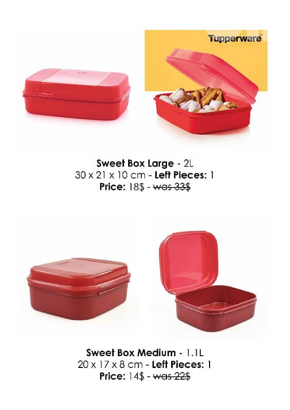 Tupperware Brand Items - CLEARANCE 11