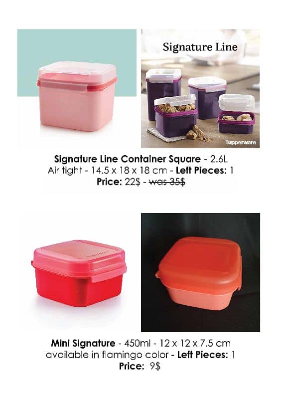 Tupperware Brand Items - CLEARANCE 12