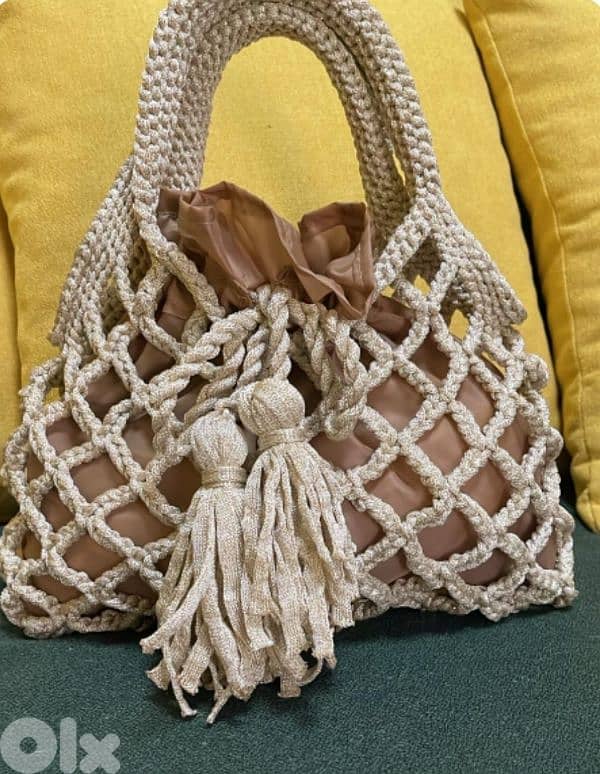 hand made crochet premium strong cord 6