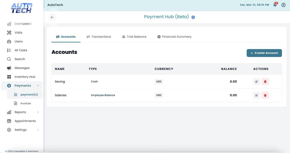 Garage Management Software for Workshops – AutoTech 4
