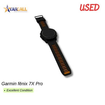 Used Garmin fenix 7X Pro
