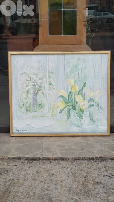 لوحة رسم زيتي اوروبية