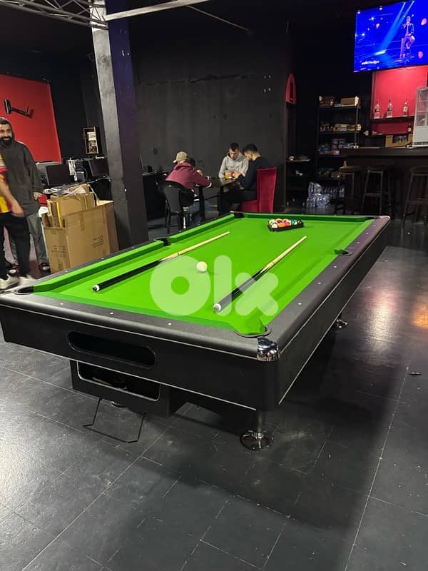 Pool table Billiard Stone Slate 8 Ft (green) 3