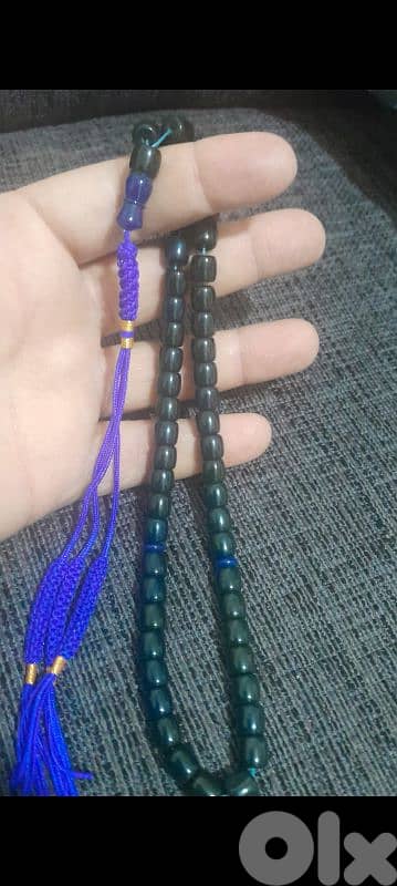 مسبحه الماني لون بلو مون ٥١ حبه