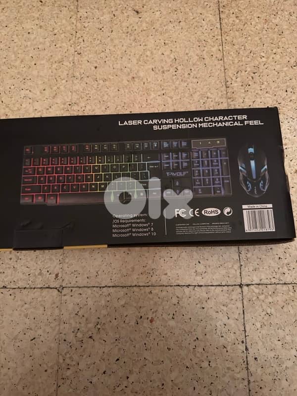 tf200 keyboard with rgb light for ps5 and pc 4