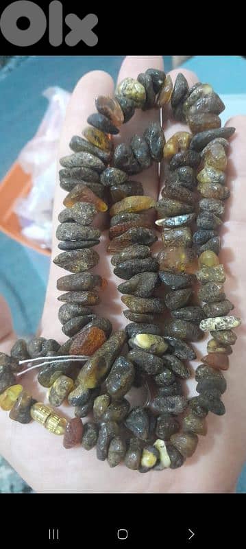 عقد عنبر انتيك