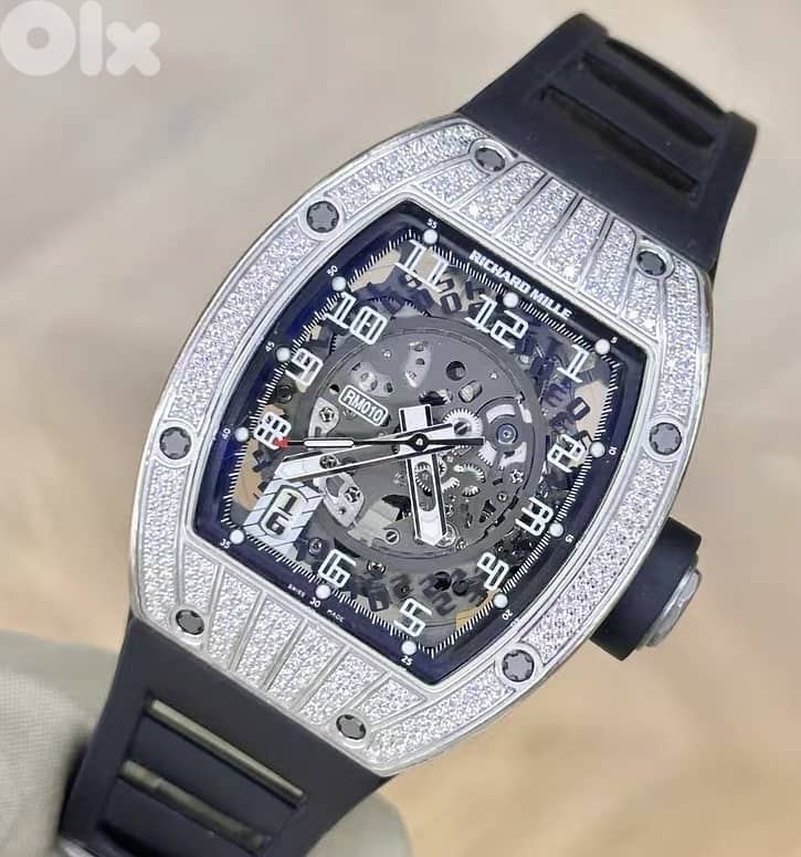 Richard Mille RM 010 White Gold with Diamonds 1