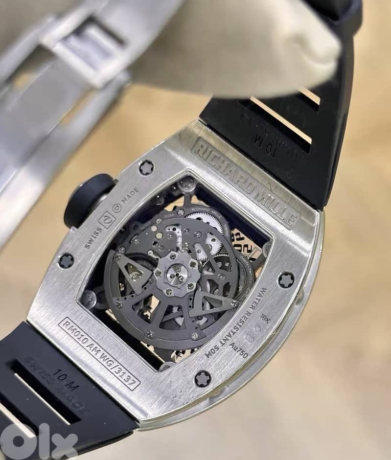 Richard Mille RM 010 White Gold with Diamonds 4
