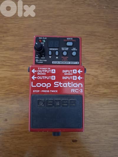 Boss Rc3 loop station