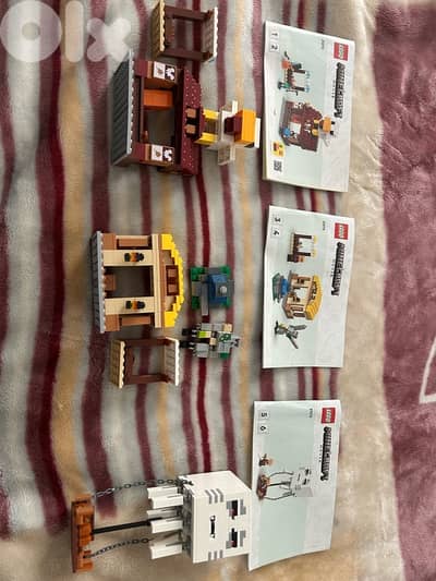 Lego Minecraft Movie set