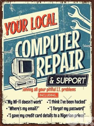 I provide all IT support services,all computer services,networking,etc