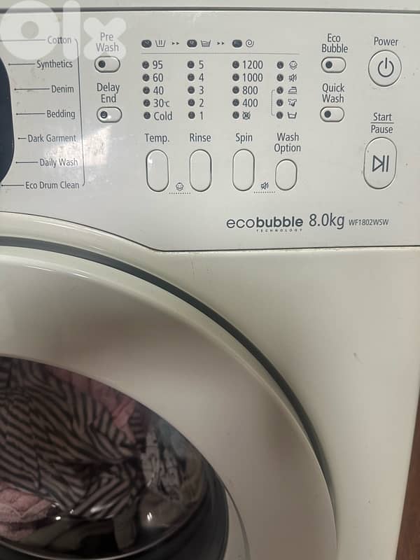 Samsung washer 1