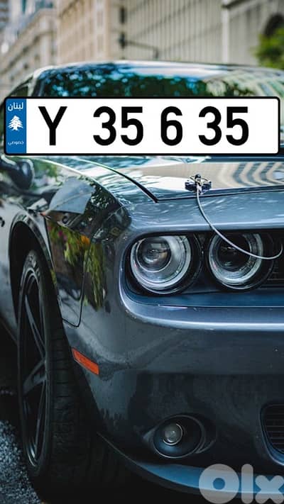 car plate number