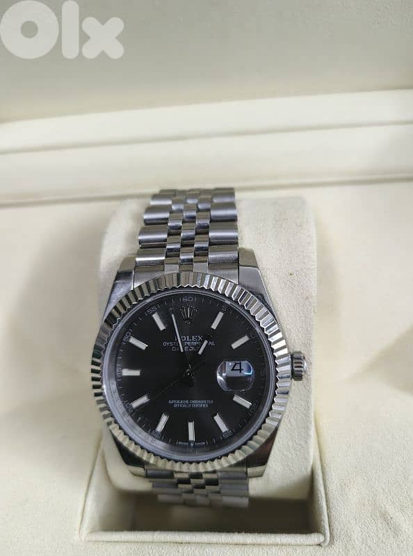 Rolex datejust 41 rhodium dial 1