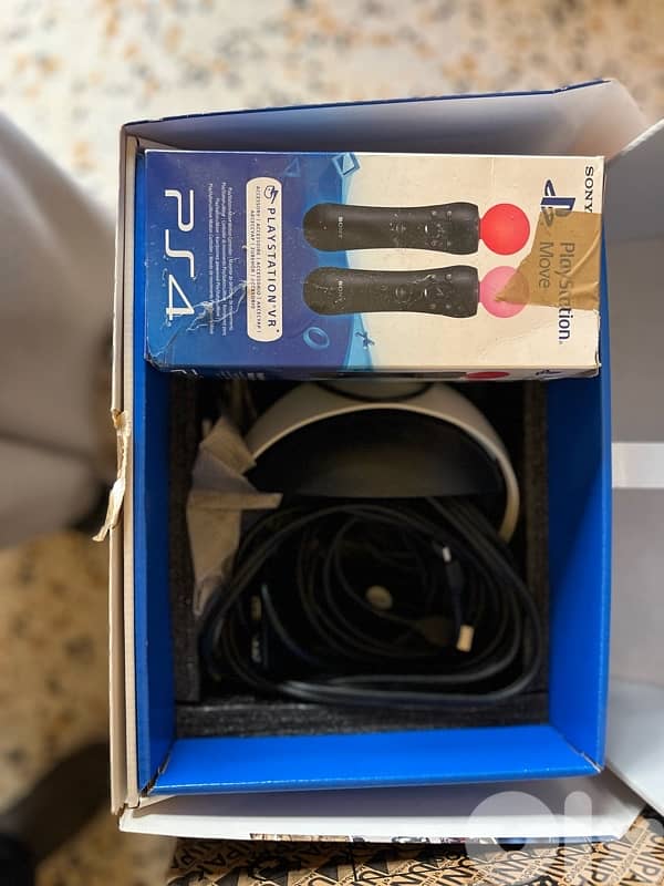 Playstation VR set + driving seat 3