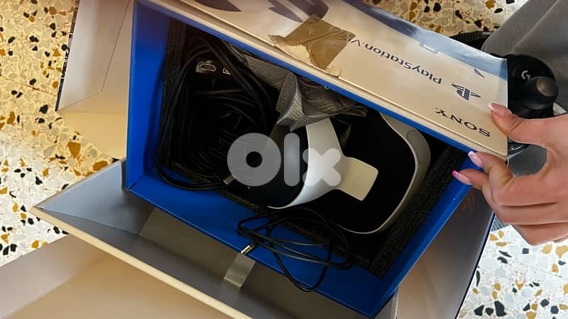 Playstation VR set + driving seat 4