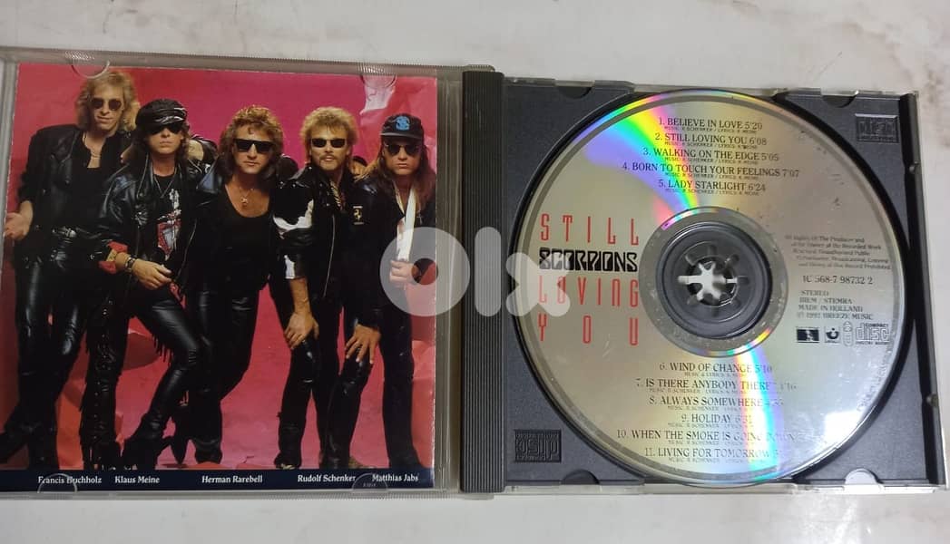 Scorpions Still Loving You CD 1