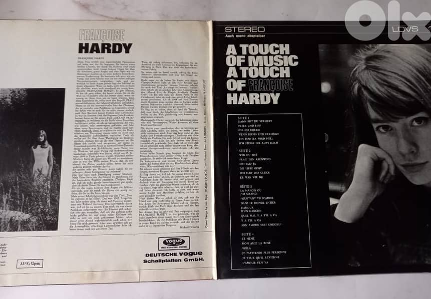 Françoise Hardy – A Touch Of Françoise Hardy 2x vinyl Compilation 1