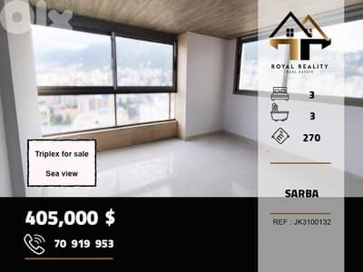 triplex apartments for sale in sarba keserouanشقق للبيع في صربا كسروان