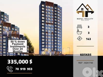 under construction apartments for sale in kaskas Beirut