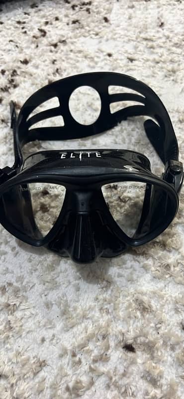 palmet mask and snorkel 1