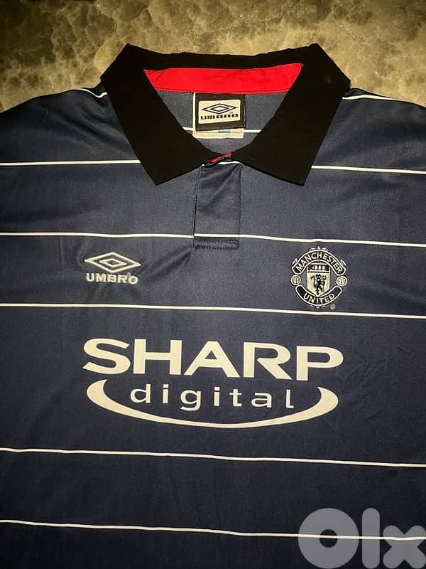 Manchester United Beckham 7 third umbro sharp kit 5