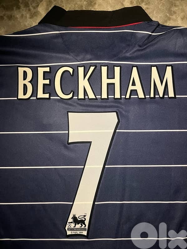 Manchester United Beckham 7 third umbro sharp kit 8