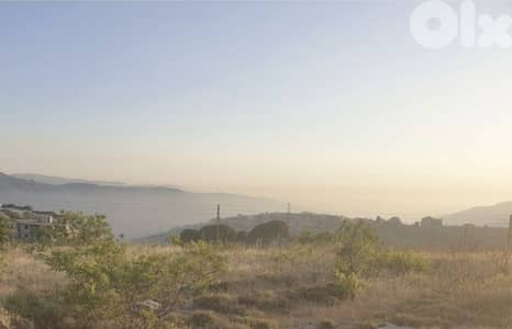 1490m2 Land in Zaarour,(facing the Highway)